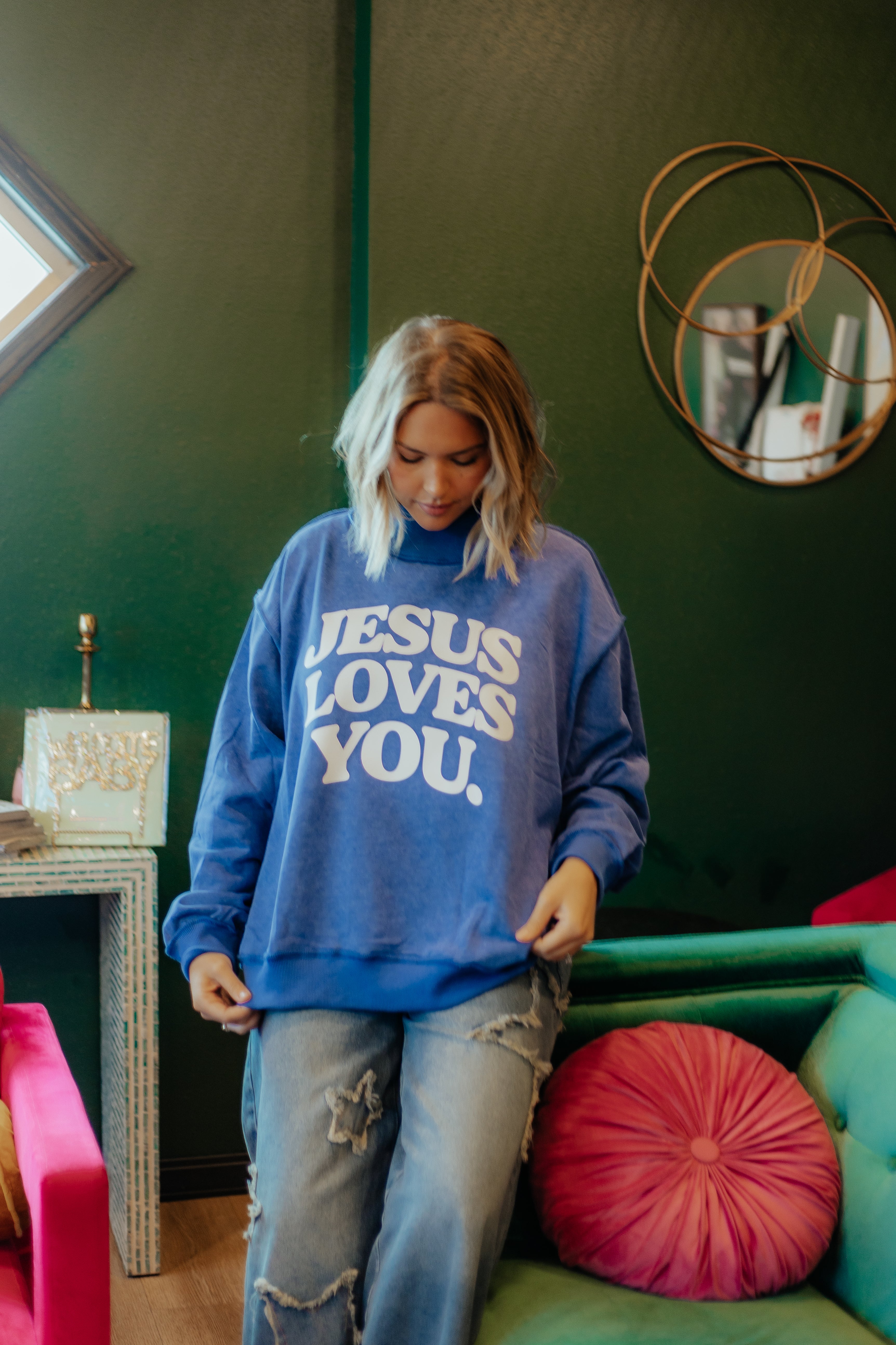Jesus Loves You || Mockneck