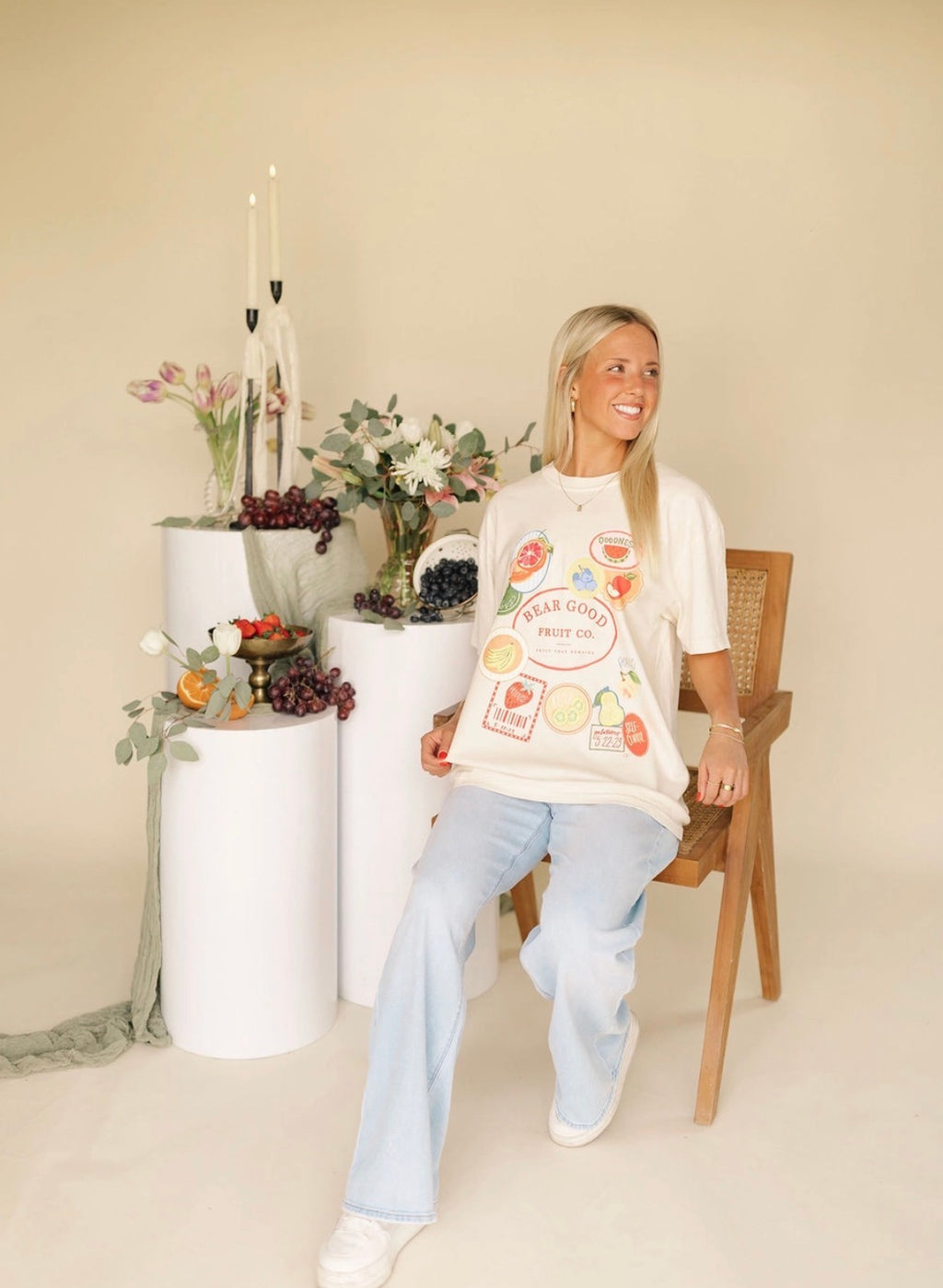 "NEW" Bear Good Fruits Tee