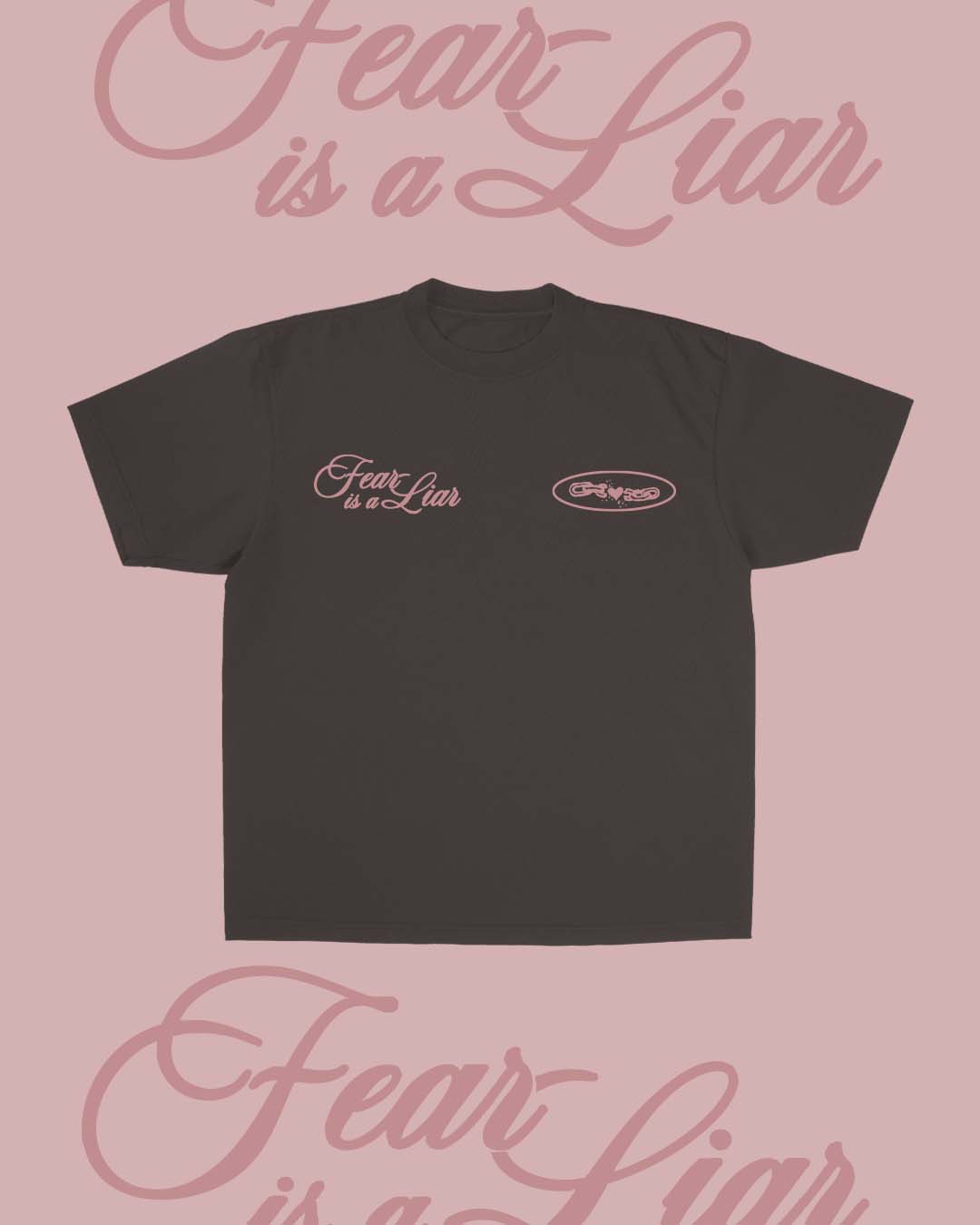 NEW || "Fear Is A Liar" Tee: L