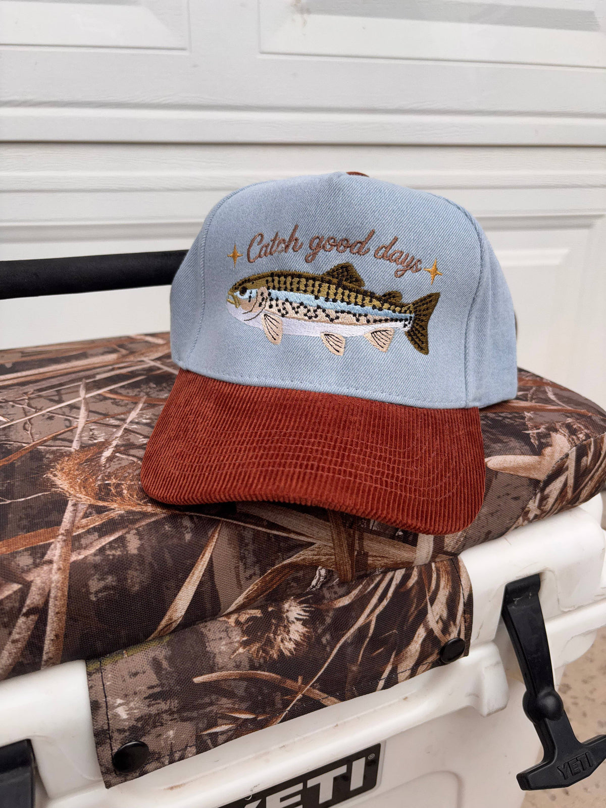Catch Good Days Trout Fishing Hat