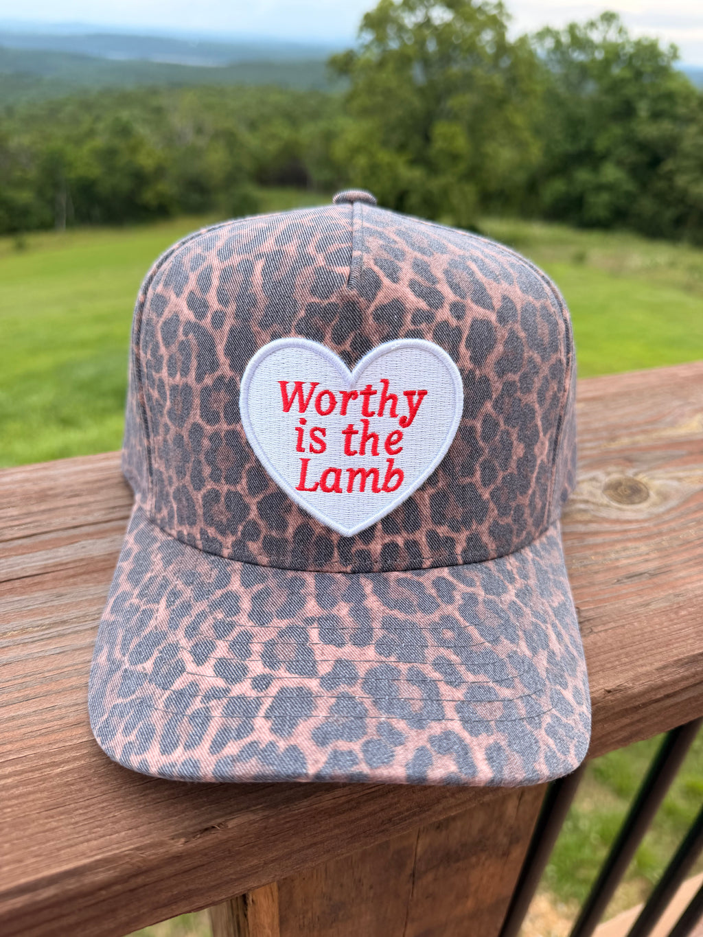 “NEW||• WORTHY IS THE LAMB” HAT