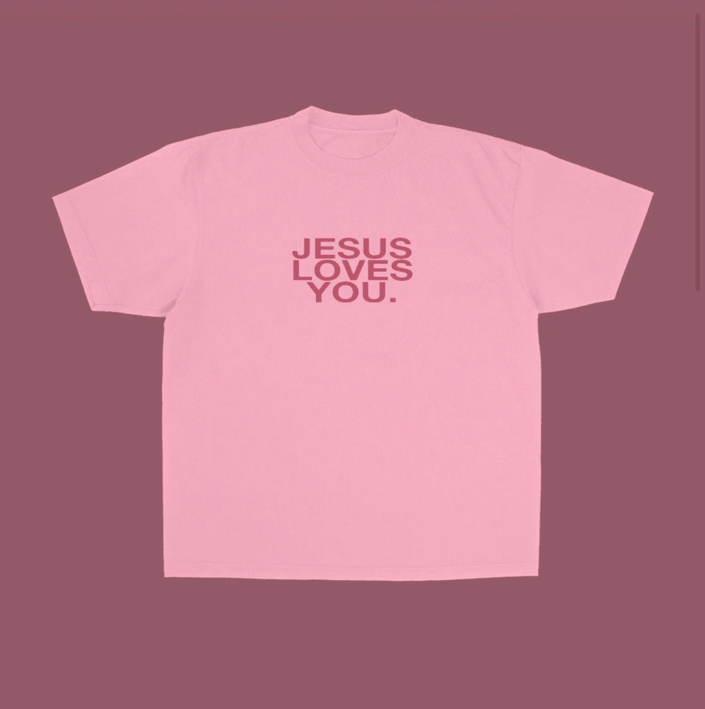 Jesus Loves You- Pink