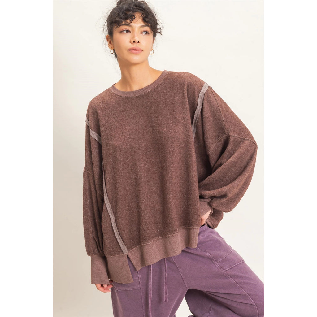 Espresso Cozy Pullover