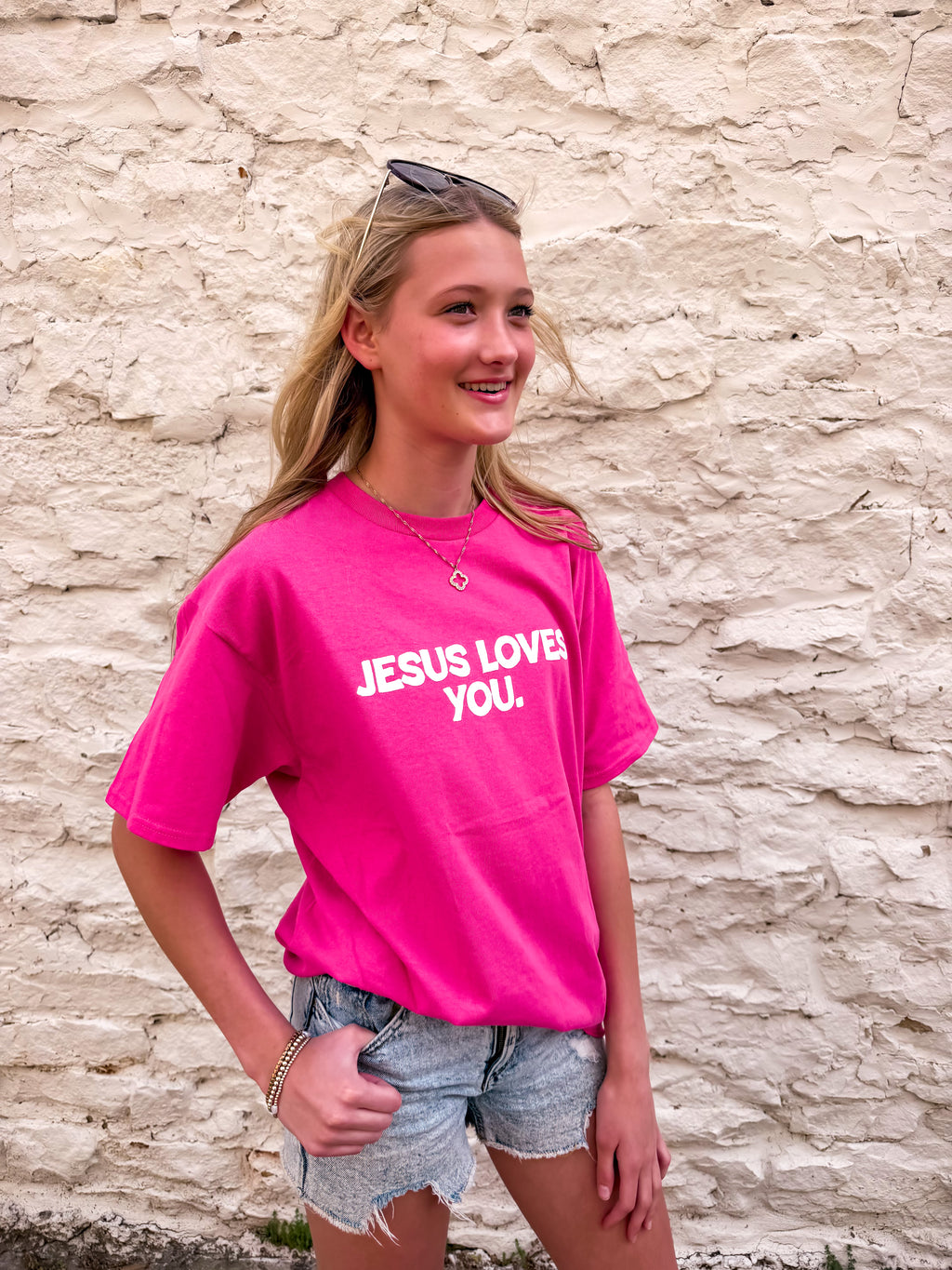 Good News Tee || Berry