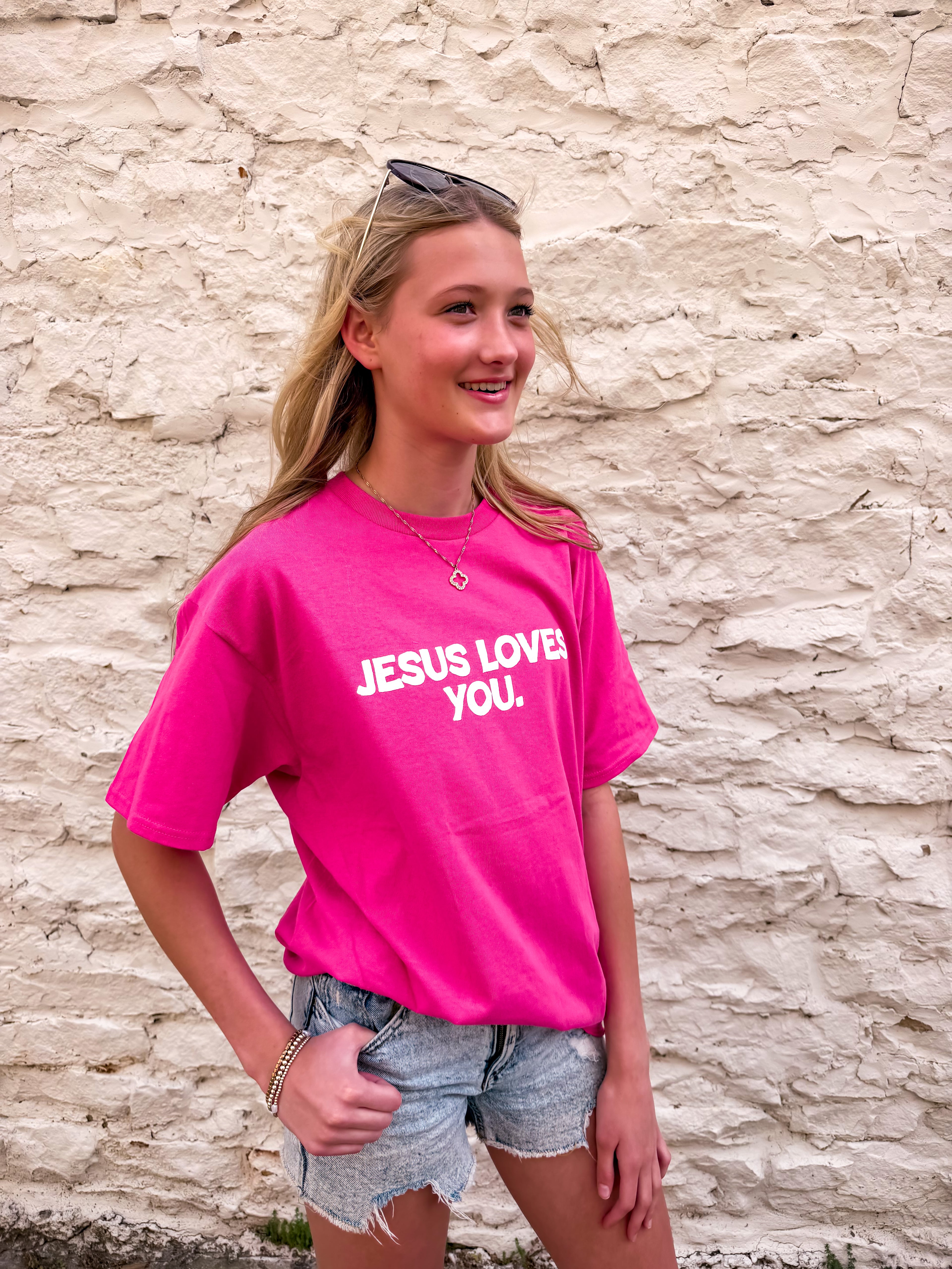 Good News Tee || Berry