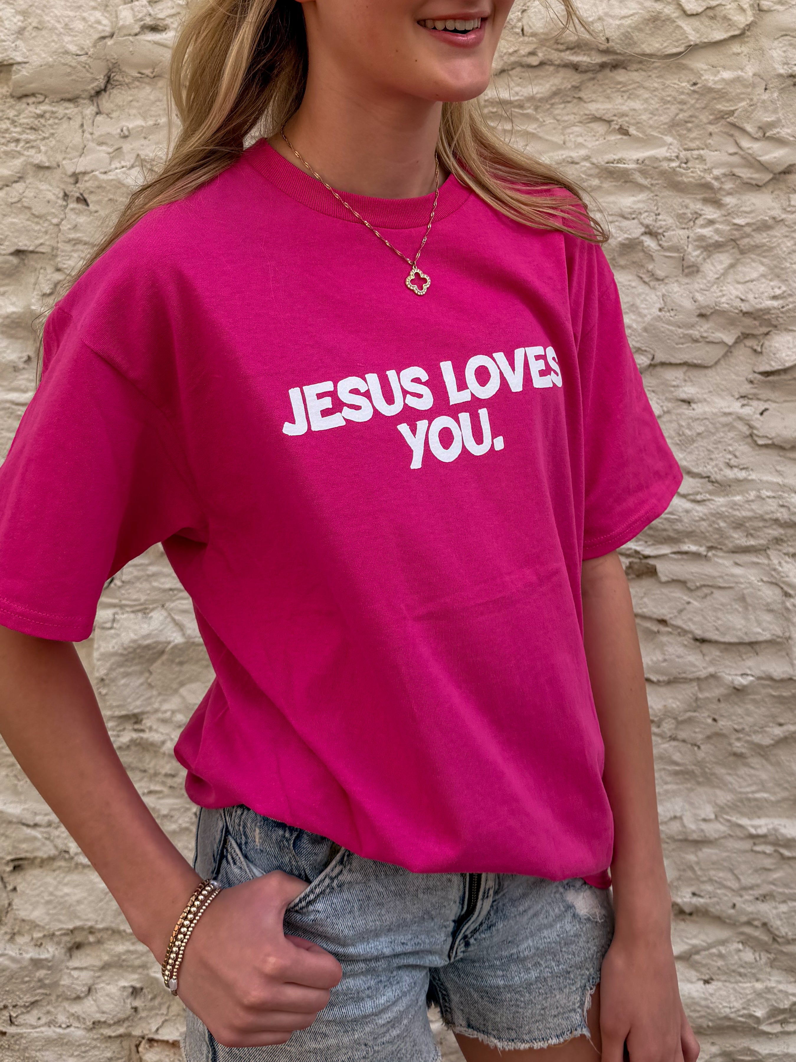 Good News Tee || Berry