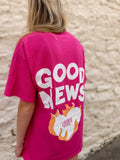 Good News Tee || Berry