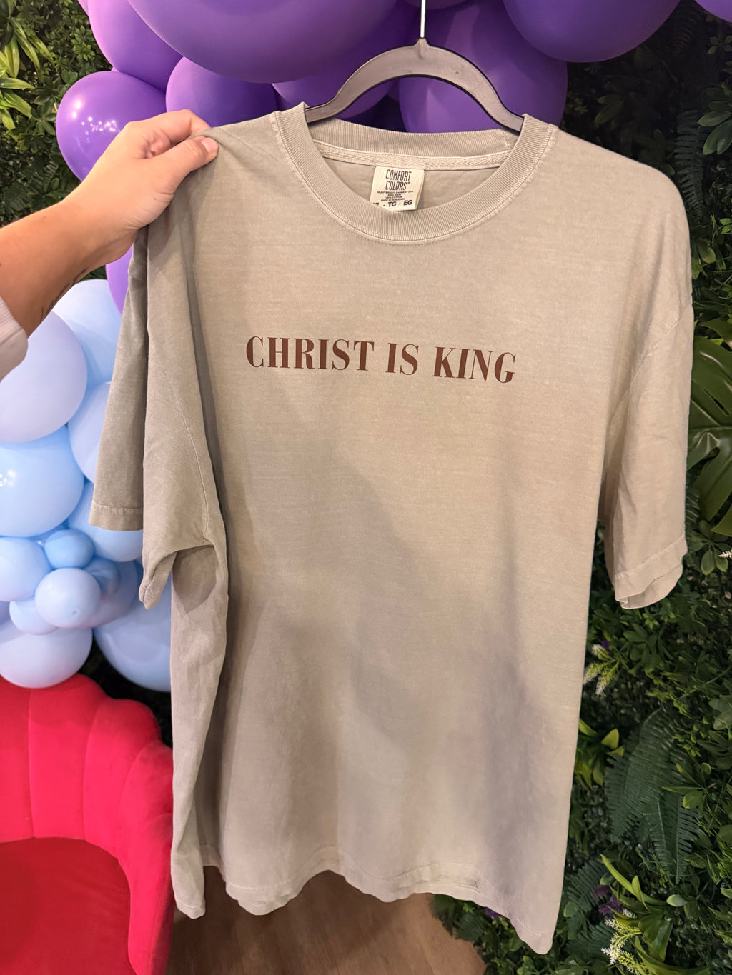 Christ Is King- Adult- Comfort Color