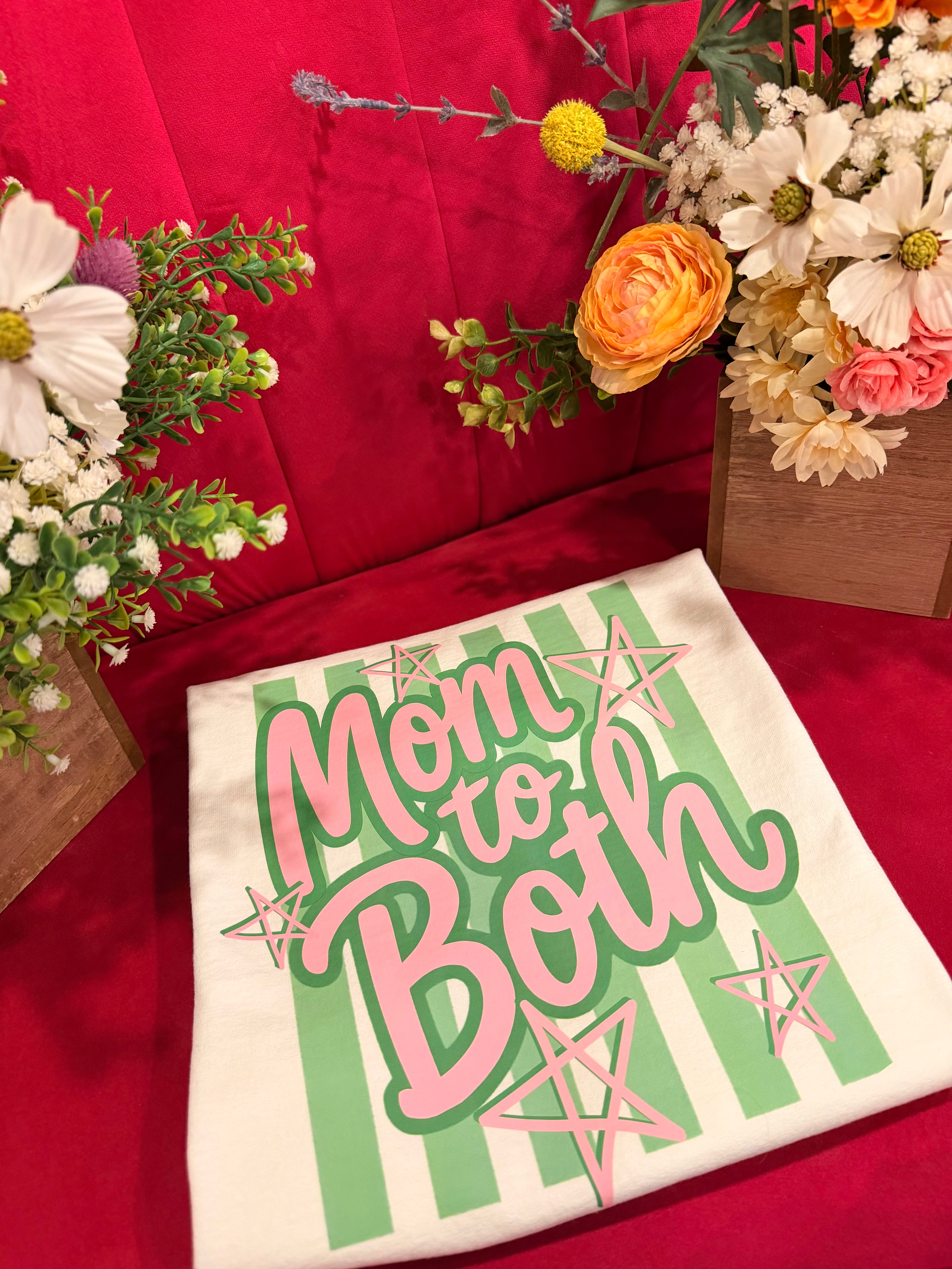 Mom To Both Tee