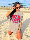 "NEW" USA- Mossy Oak Tee