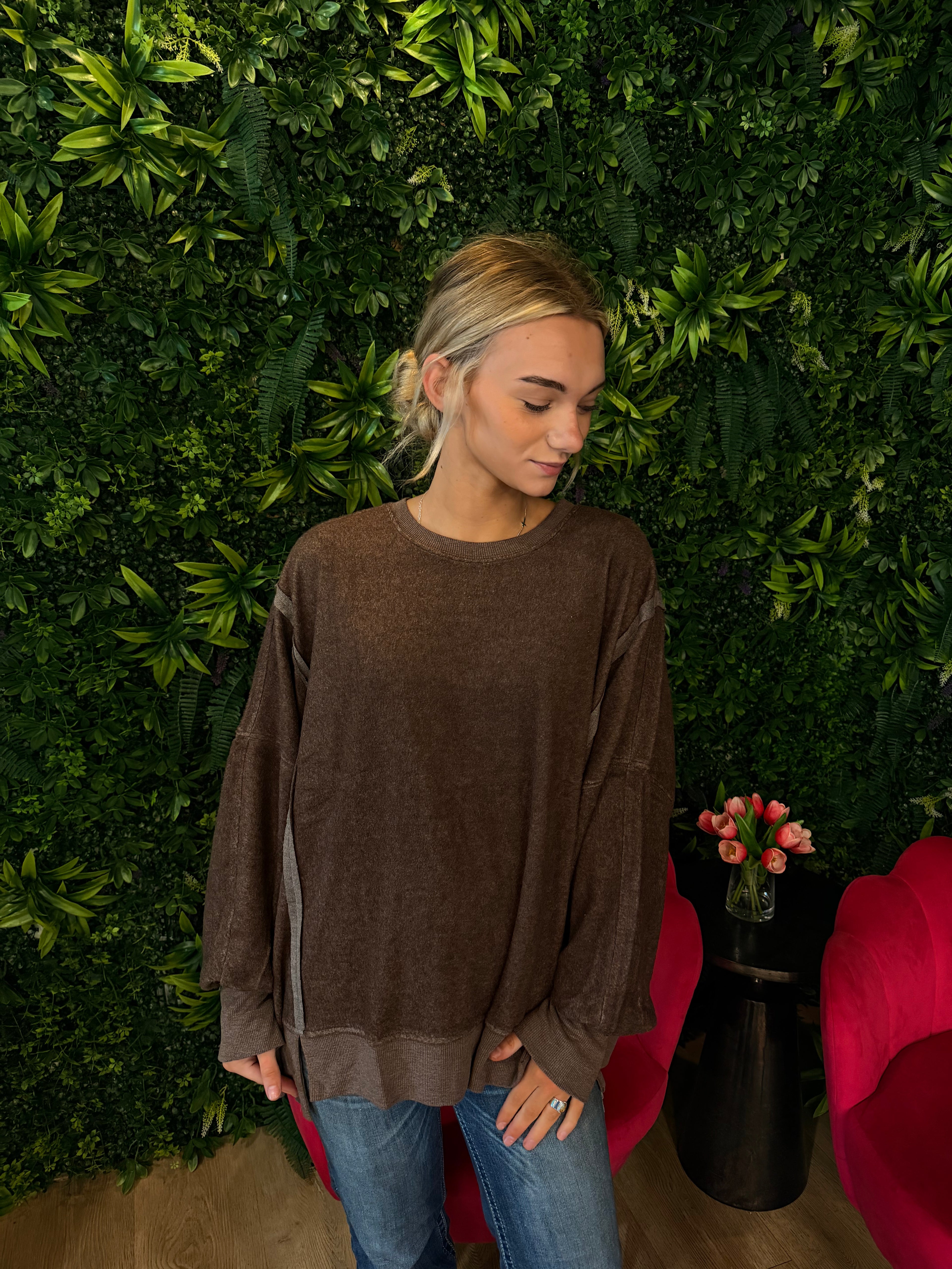 Espresso Cozy Pullover