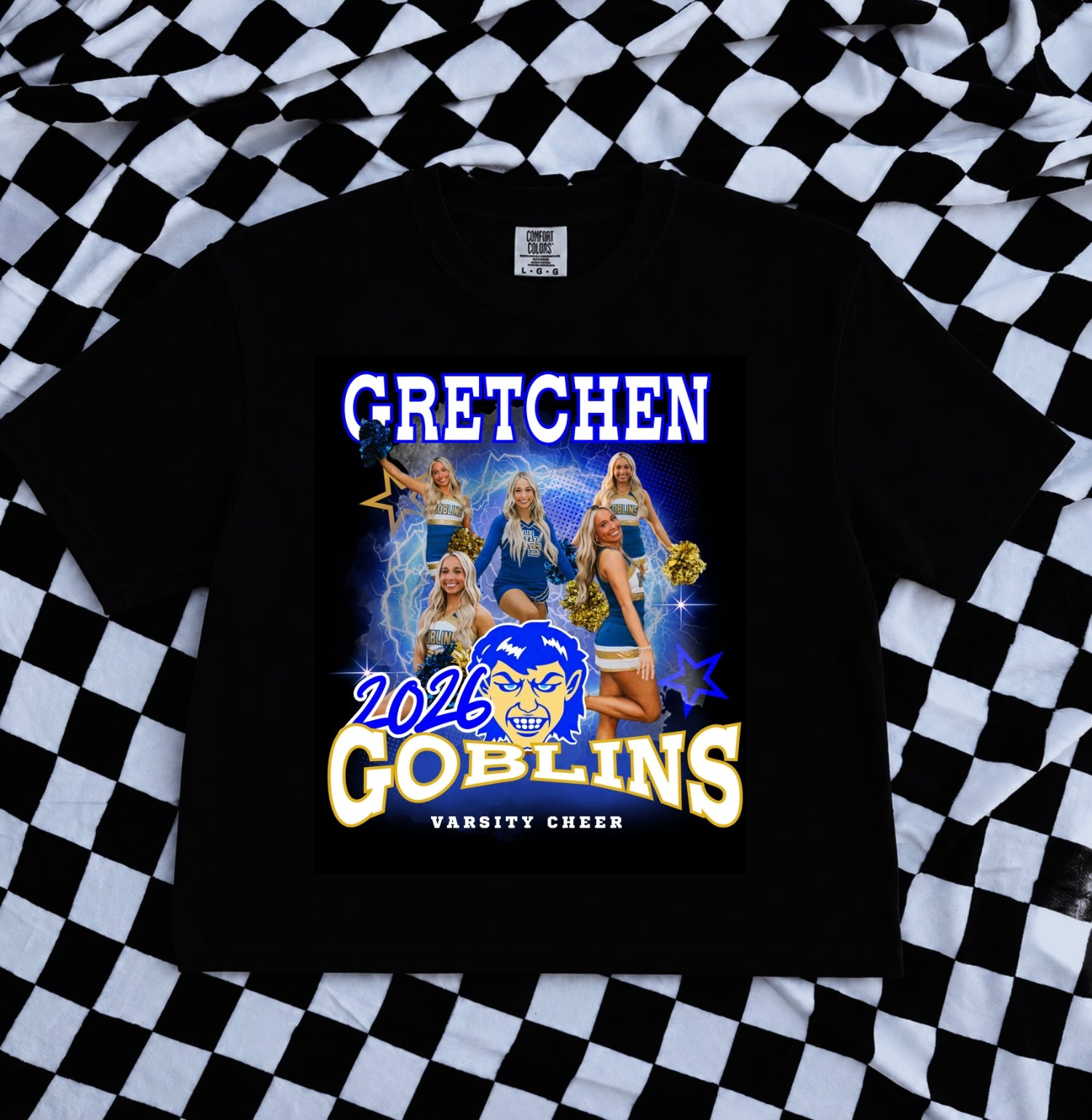 Custom Mascot/Player Tee