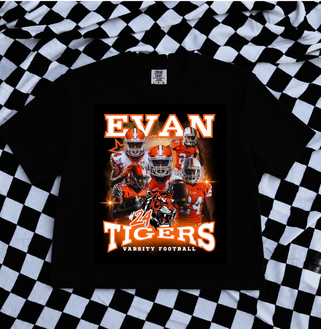 Custom Mascot/Player Tee