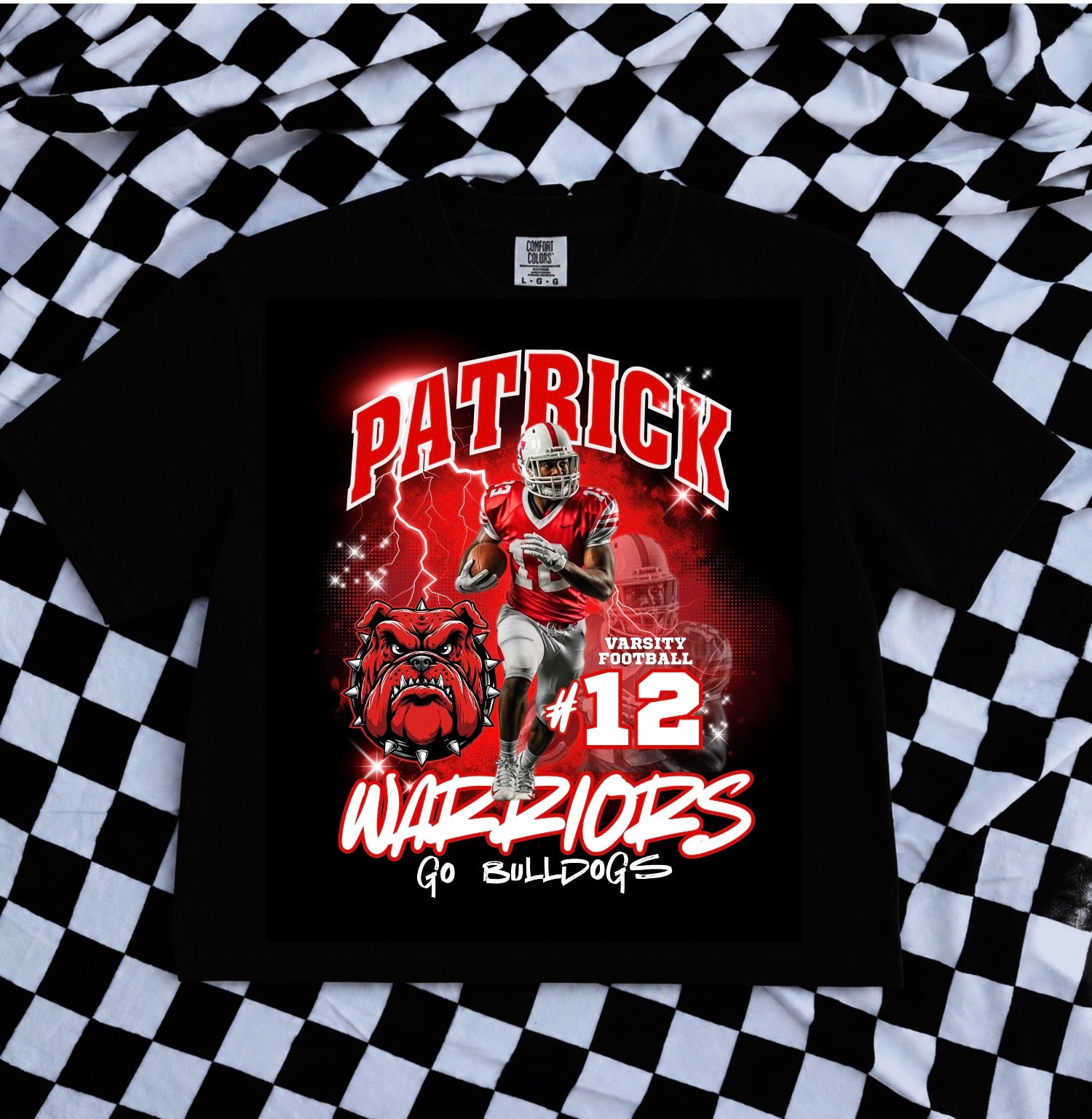 Custom Mascot/Player Tee