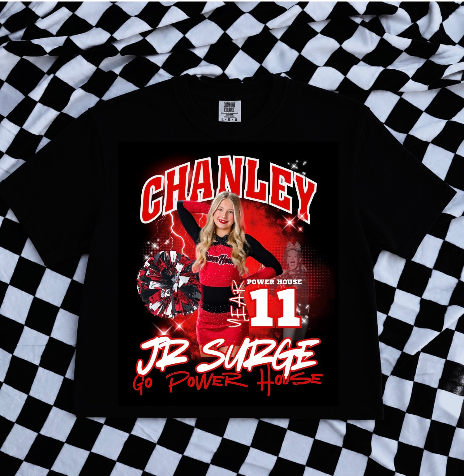 Custom Mascot/Player Tee