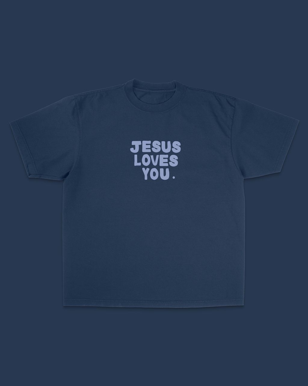 Glory Of God Tee || Navy
