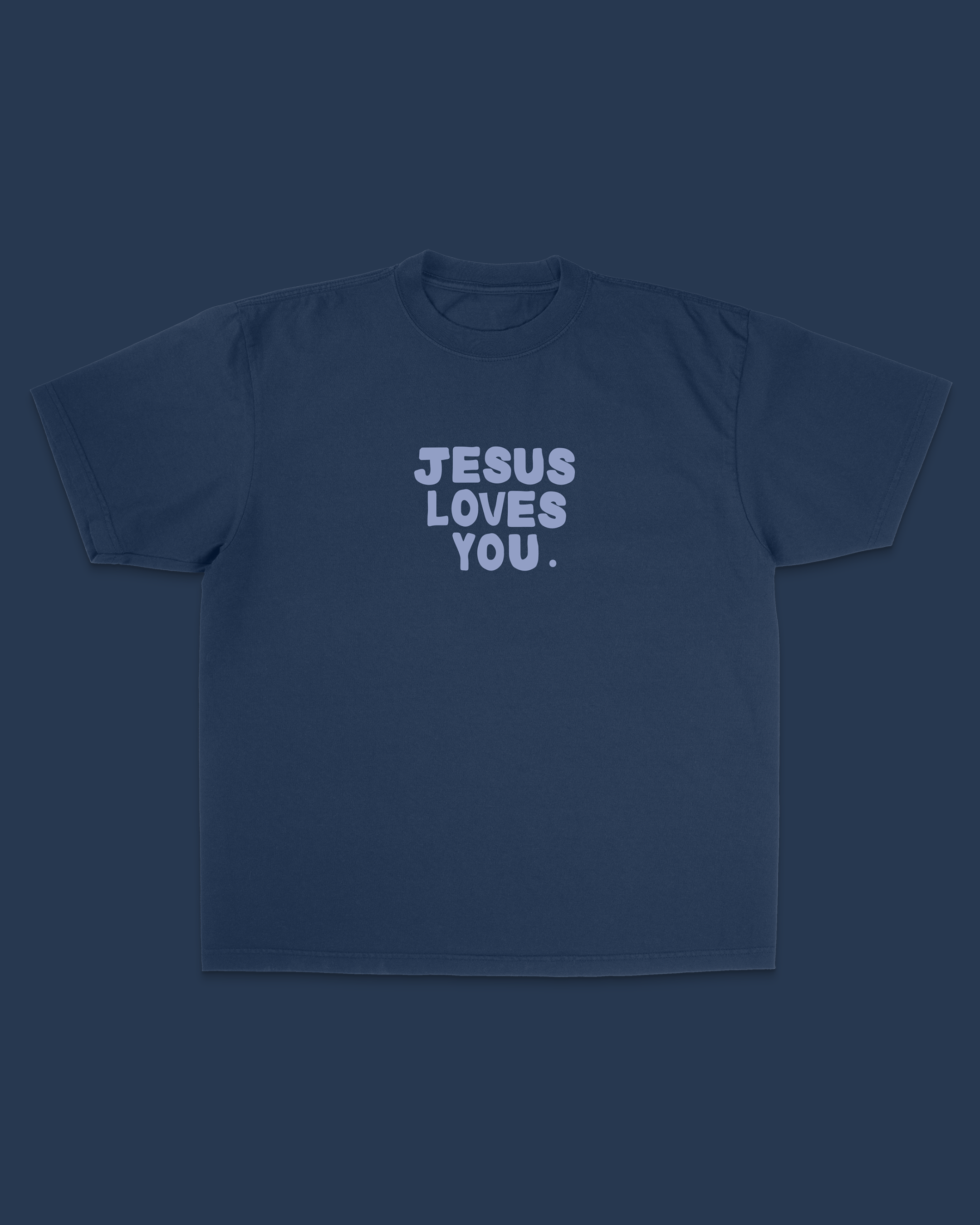 Glory Of God Tee || Navy