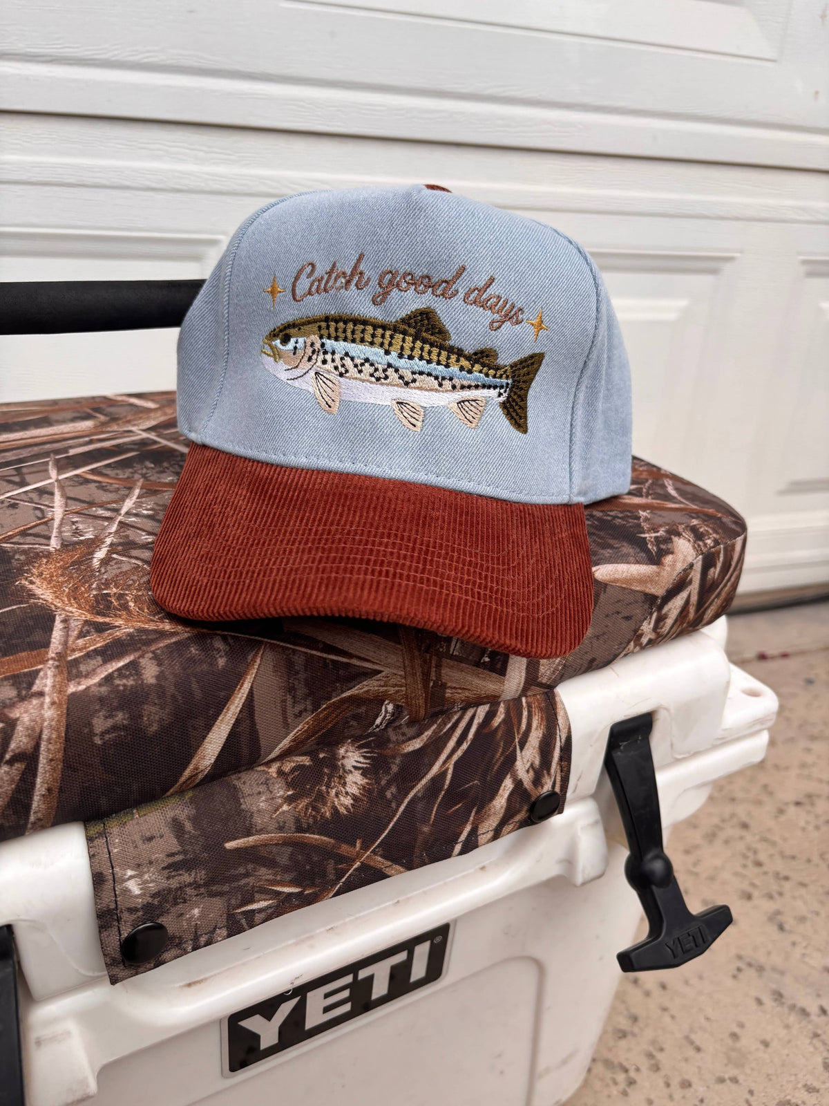 Catch Good Days Trout Fishing Hat