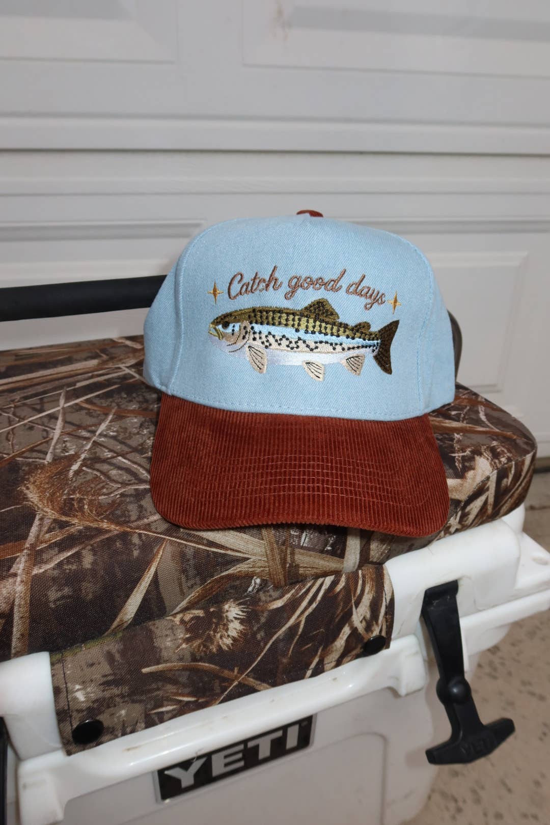 Catch Good Days Trout Fishing Hat